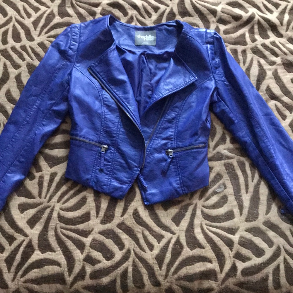Royal blue jacket